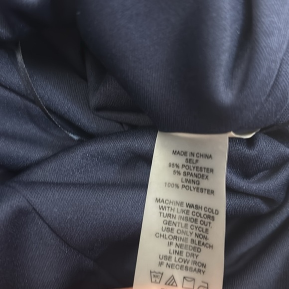 Vince Camuto Navy Sequined Midi Pencil Skirt- NWT- S - Picture 15 of 15